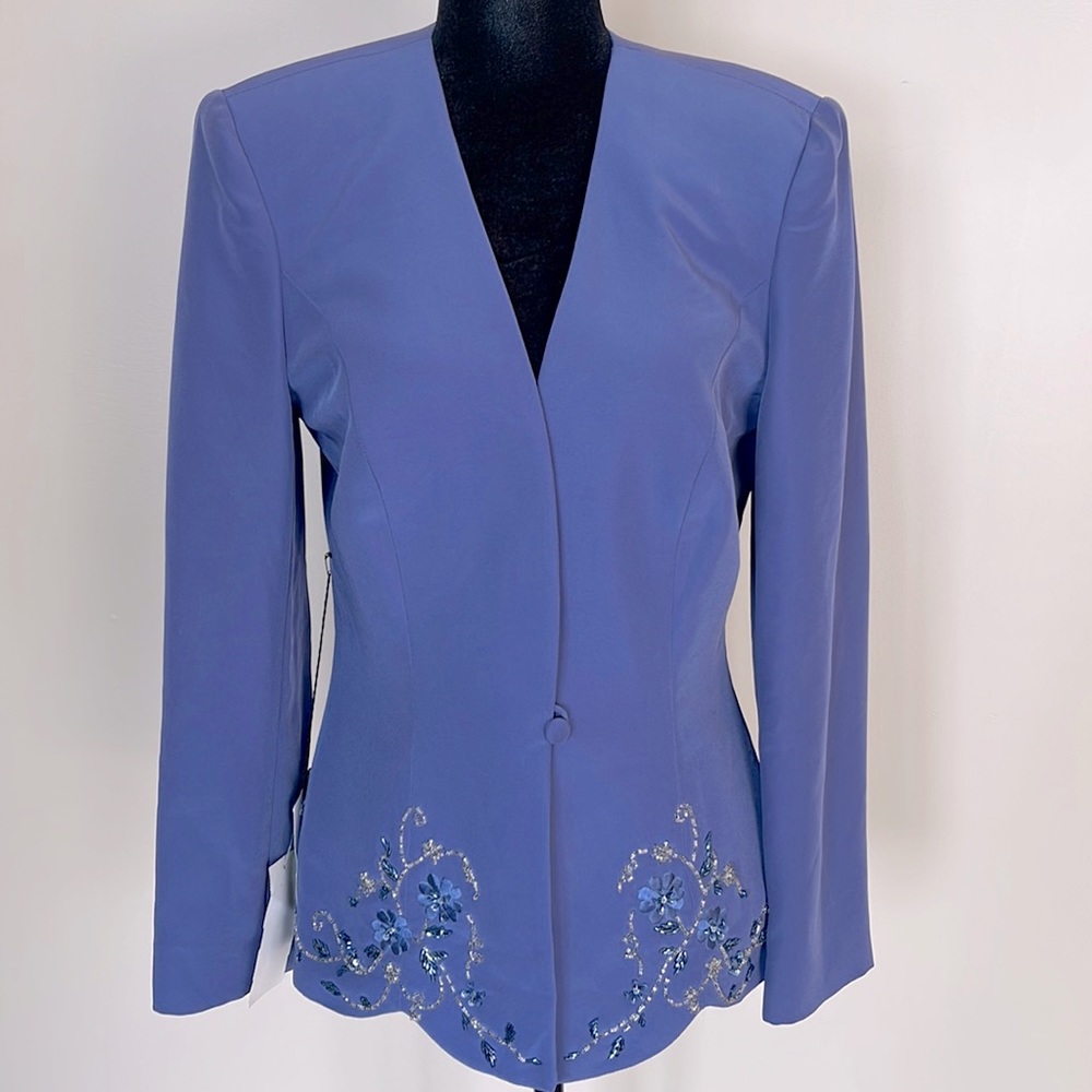 Vintage Inspired Beaded Blazer